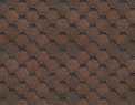 Гибкая черепица ШИНГЛАС ФИНСКАЯ коричневый 8,8кг/м2 3м2 1003х320х66мм