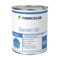 Эмаль Finncolor Garden 90 База С Бесцветная 0,9л