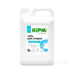 Гель для стирки белого белья KiPNi 5л