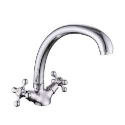 Смеситель для кухни, латунь, KDM-2007A-02-58р, Lucky Tap