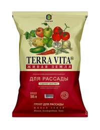 Грунт универсальный для рассады Живая Земля Terra Vita 10л