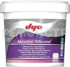 Краска фасадная силиконовая Akrostar Silicone DYO 7,5л