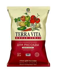 Грунт универсальный для рассады Живая Земля Terra Vita 25л