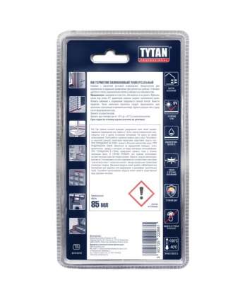 Герметик силиконовый Tytan Professional бесцветный 85мл