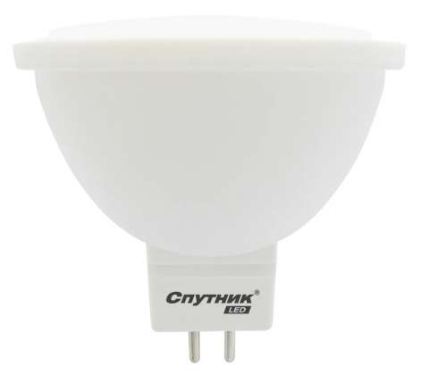 Лампа светодиодная LED GU 5.3 10W/4000K Спутник