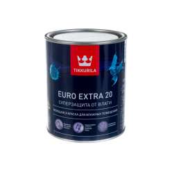 Краска Tikkurila Euro Extra 20 прозрачная База С 0,9л   