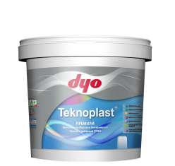 Краска интерьерная акриловая шелковисто-матовая антибактериальная с добавлением тефлона Teknoplast DYO 10л 