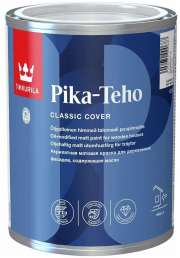 Эмаль акриловая для домов Tikkurila pika-teho База C 0,9л