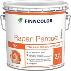 Лак яхтный алкидно-уретановый Finncolor Rapan Yacht ep 2,7л