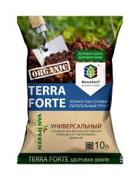 Грунт универсальный с перлитом Здоровая Земля Terra Forte 10л