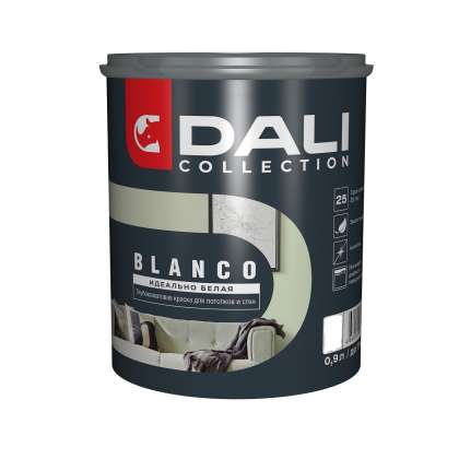 Краска интерьерная Dali Collection BLANCO Рогнеда база А 0,9л