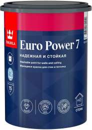 КраскаTikkurila Euro Power 7 прозрачная База С 0,9л 